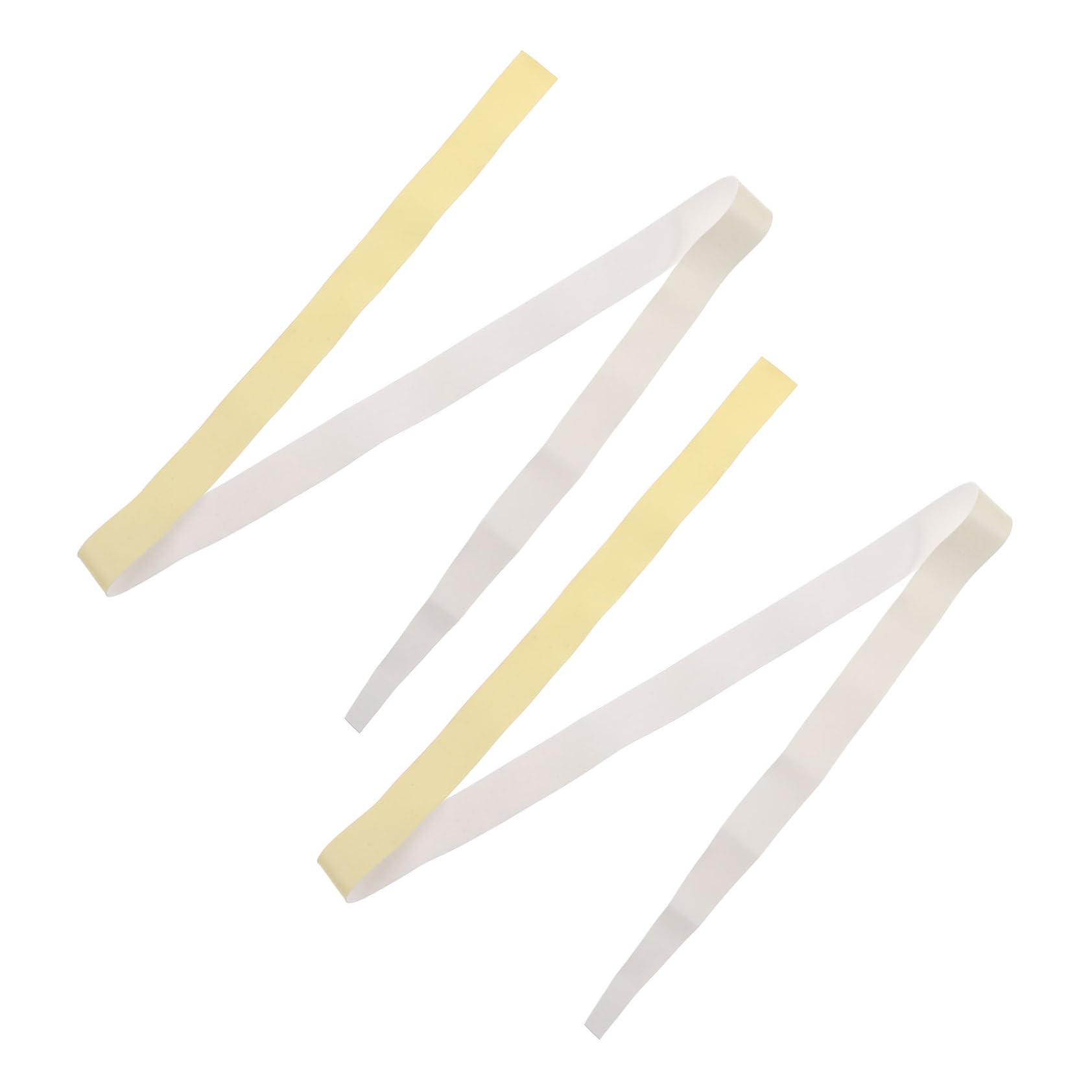 GANAZONO Grip Wrap for Badminton Racket 2 Pack Tennis Handle Tape Anti-Slip Sweat-Absorbent Comfortable Gradient Yellow