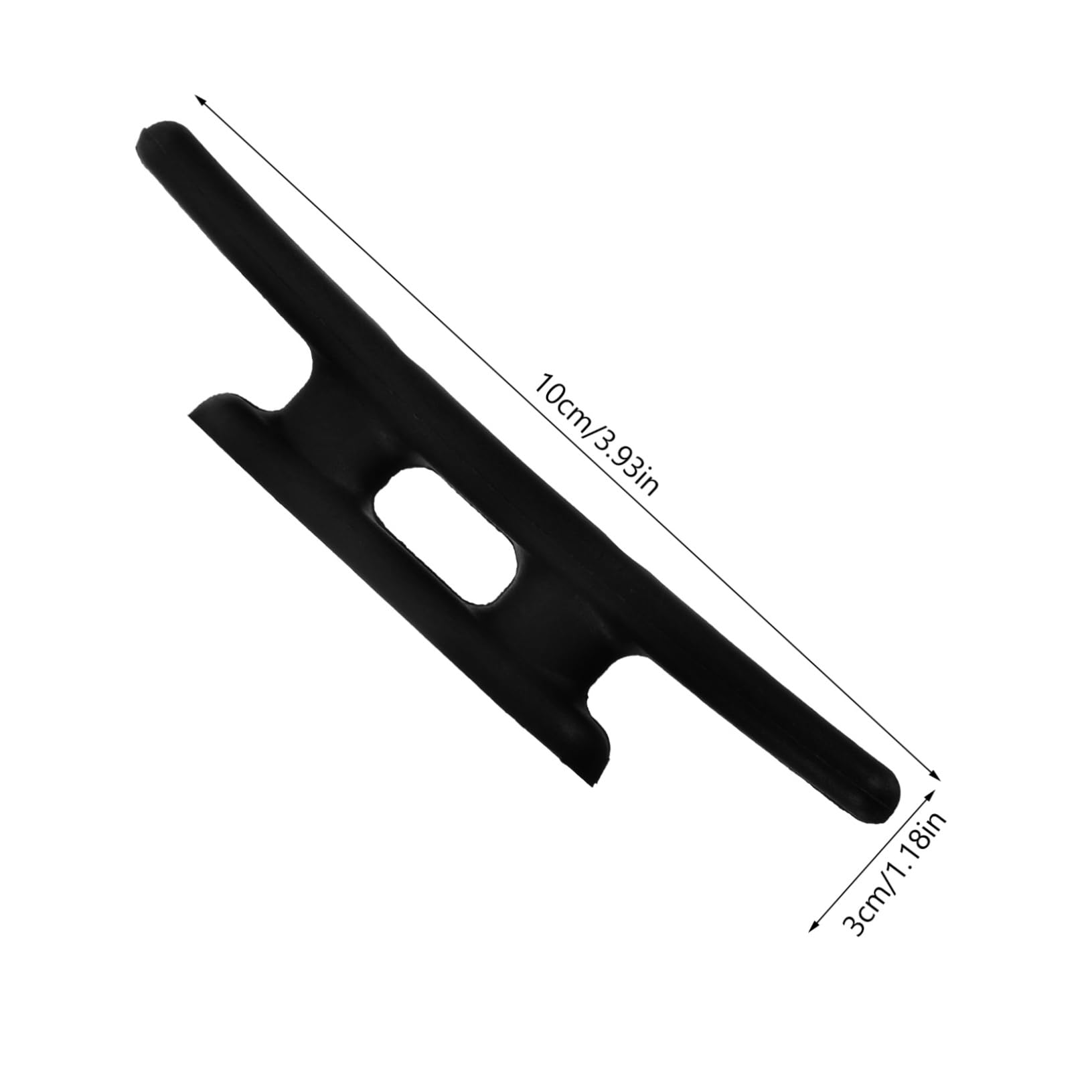 HANABASS 2 Pack Yacht Lanyard Nylon Dock Cleats 5 Inch High Impact Marine Mooring Cleats Mount Anchor for Kayak/Yacht