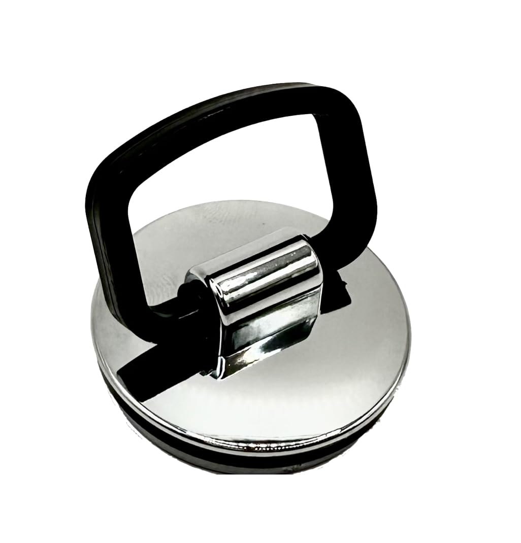 Taps2traps Chrome Bathroom Basin Plastic Plug With Easy Grip Handle 38Mm Diameter