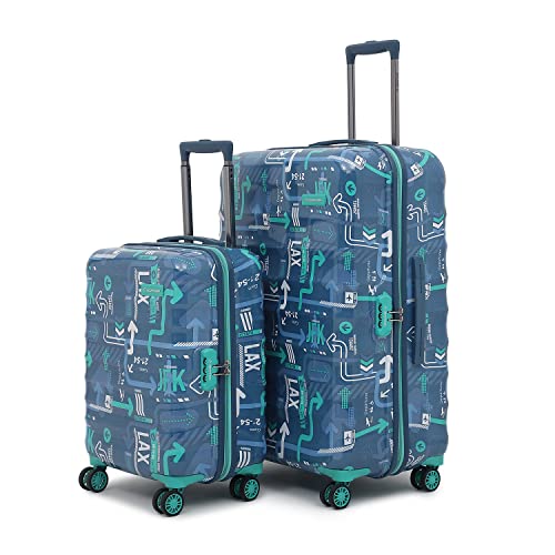 uppercase Jfk Trolley Bag Set Of 2 (S+L) Cabin & Check-In Spinner...