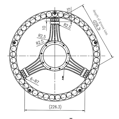 X-Avion 14" X2 '' Billet Anodized Black Gm Classic Car Steering Wheel Leather Half Wrapped 'Banjo Style' Steering Wheel Fits Most 1967-94 Gm Chevy Fοrd Steering Wheel #TOP2