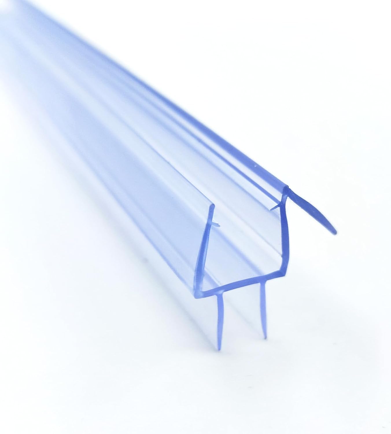 3/8" Frameless Clear Shower Door Bottom Seal for Glass Doors Shower Sweep– Stop Shower Leaks and Create a Water Barrier Length 39” (Single Pack) (39 FT)