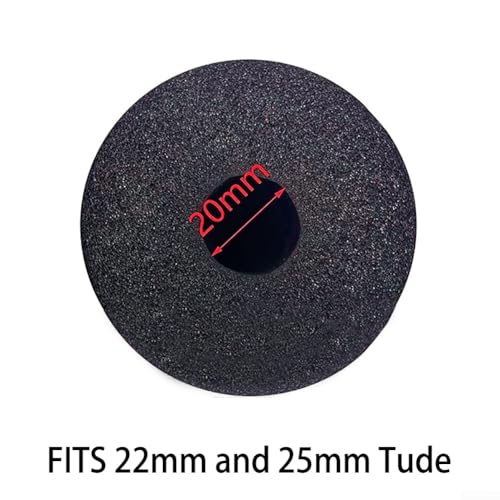 1 Par de Almohadillas de Espuma para Pies, Reemplazo de Rodillos para Tubo de Máquina, Extensión de Pierna para Pesas y Equipos de Ejercicio (2 piezas 160MM) miniatura 3