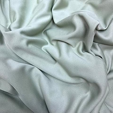 Jersey Fabric Sold Per 3 Metre Length & 150cm Width Super Quality Soft Lining Material Sage Green Colour Cover