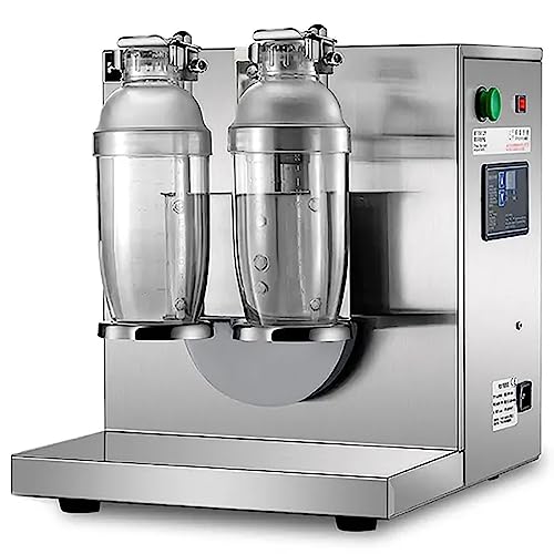 Table Blender, Milkshake Maker, 360° Rotation, 1-120 Seconds Precise Timing, Adjustable Height, Smart Control Panel, 340 RPM/Min, Suitable for Milk Tea Shop, Coffee Shop, Western Restaurant