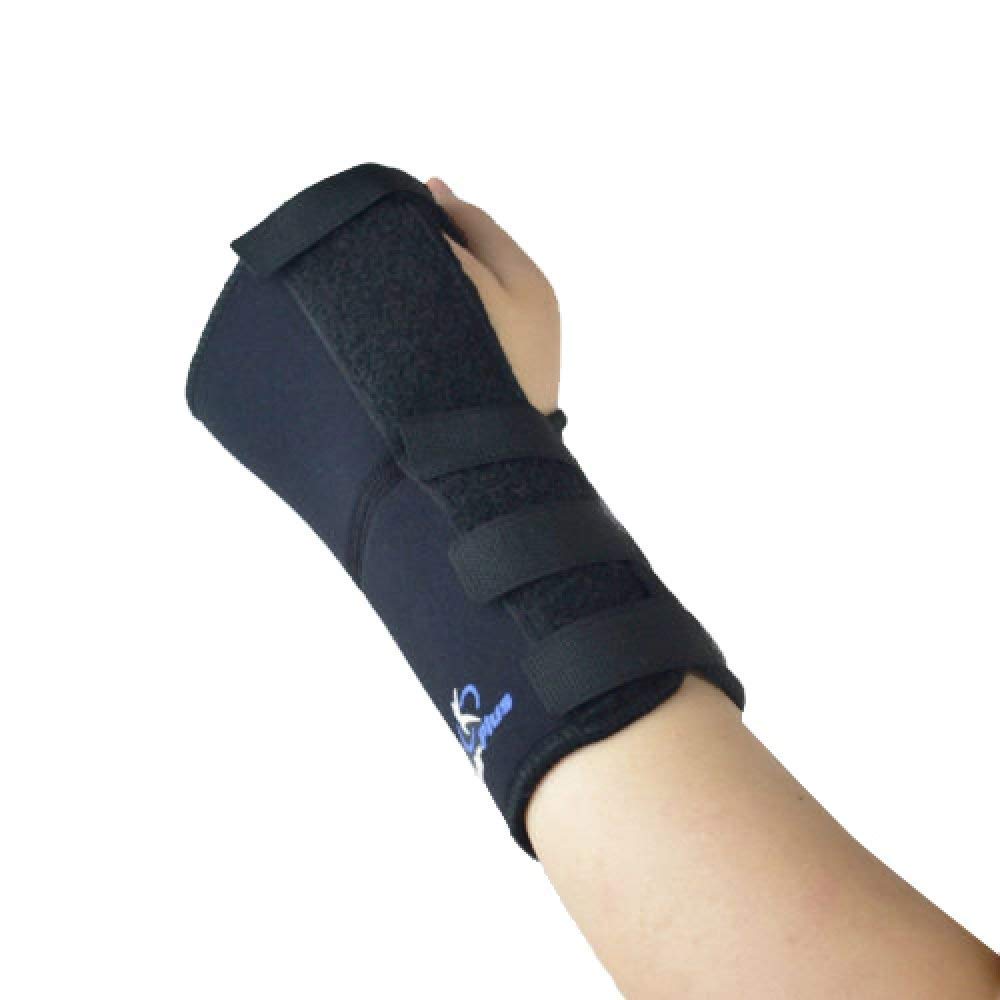 Direct Wrist Support Splint Brace for Right Hand, Medium, Black