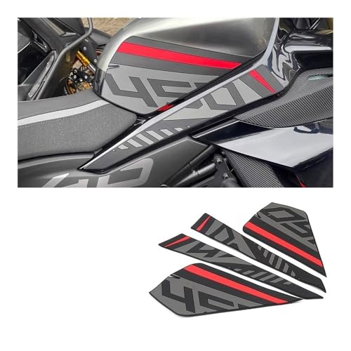 Protection Antidérapant Latéral Réservoir 450SR - Finition Premium Mat - 3