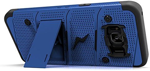 Samsung Galaxy S8 Plus Case, Zizo [Bolt Series] w/ [Galaxy S8 Plus Screen Protector] Kickstand [12 ft. Military Grade Drop Tested] Holster Clip - S8+