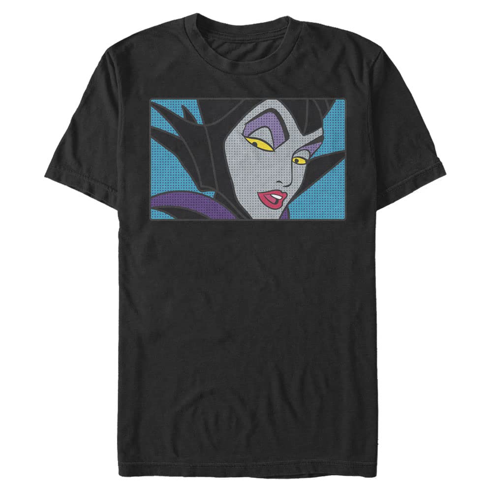 Disney Villains Mistress of Evil Stamp Young Men's Short Sleeve Tee Shirt
