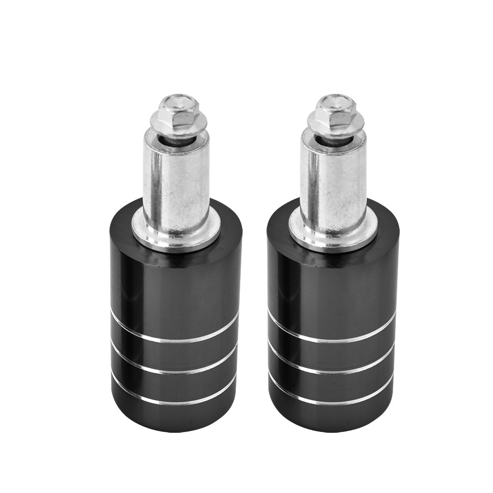 Cadre de Moto Sliders,Akozon Noir Curseur Anti Chute Moto avec des boulons - Anti-Crash - Protection Contre Les Chutes