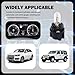 VKQTS 20PCS Halogen Instrument Cluster Bulbs Kit,High Brightness T5 207 286 Dash Lights for Car Interior/Speedometer/Dashboard/Tachometer,12V 2W Dash Light Bulbs Replacement