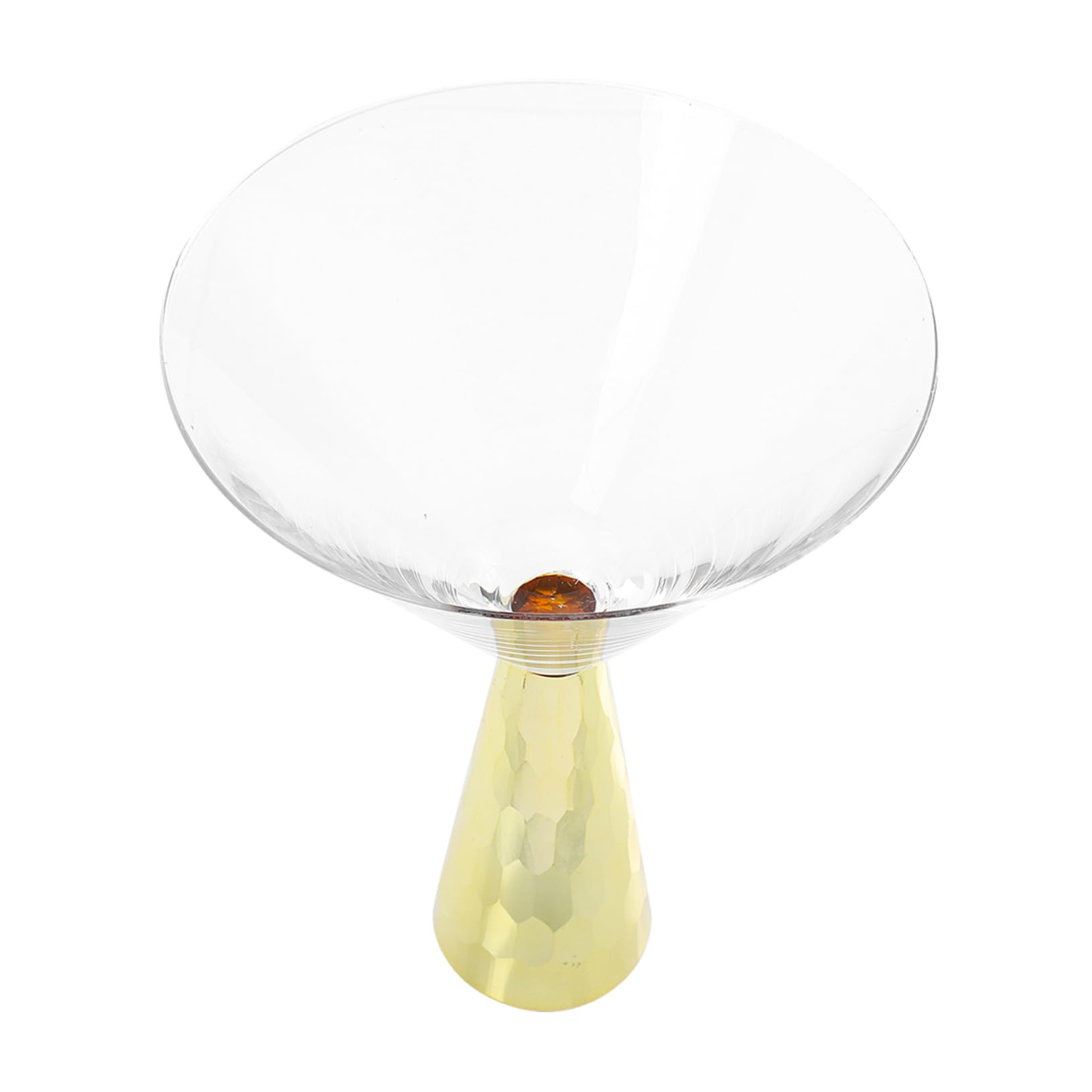Verre à cocktail doré élégant pour vin et apéritif SHOWERORO