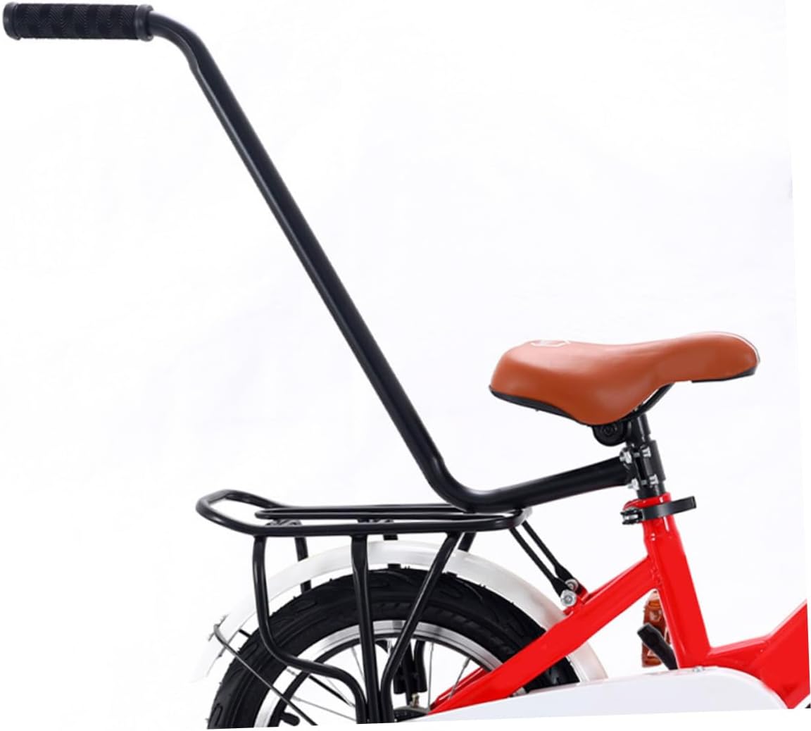 VICASKY Bike Safety Handle Trainer Push Bar for Easy Install Armrest for Cycling Beginners Balance Support for Learning to Ride Bicycle Training Aid