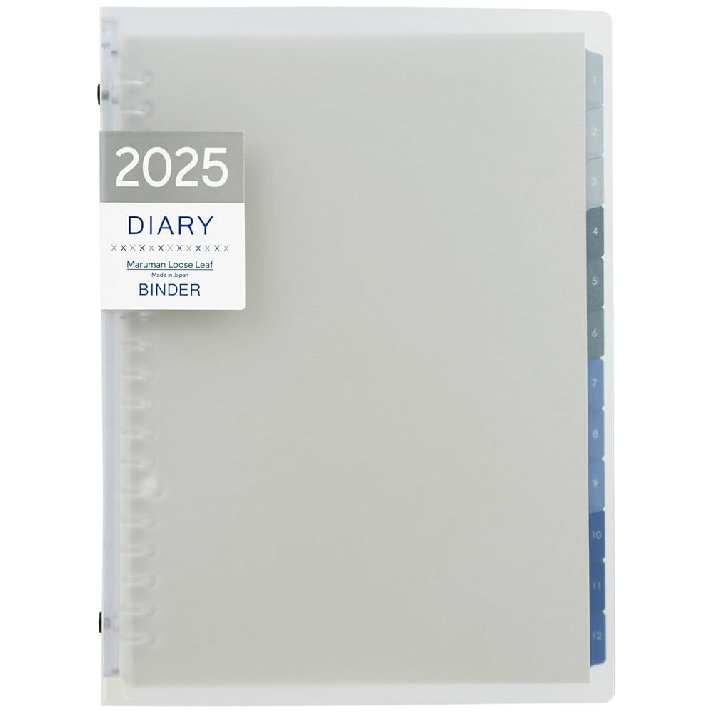 Amazon.co.jp: マルマン 手帳 2025年 スケジュール帳 ノートデ