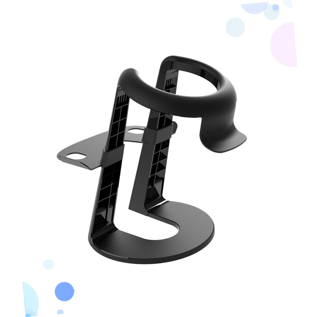 Housoutil Stabiler Vr-helmständerhalter Mit Aufbewahrungsfach Für Vr-Brille Und Controller – Platzsparendes Gaming-zubehör