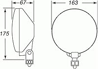 Vista 6 de Hella Black Magic 500 Kit de Lámpara de Conducción Serie Halógena - Luz de Haz Alto Todoterreno de Alto Rendimiento para Camionetas Pickup, SUV