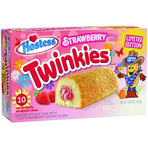 Hostess Twinkies, 13.5oz,10 count Box (Strawberry Creme)