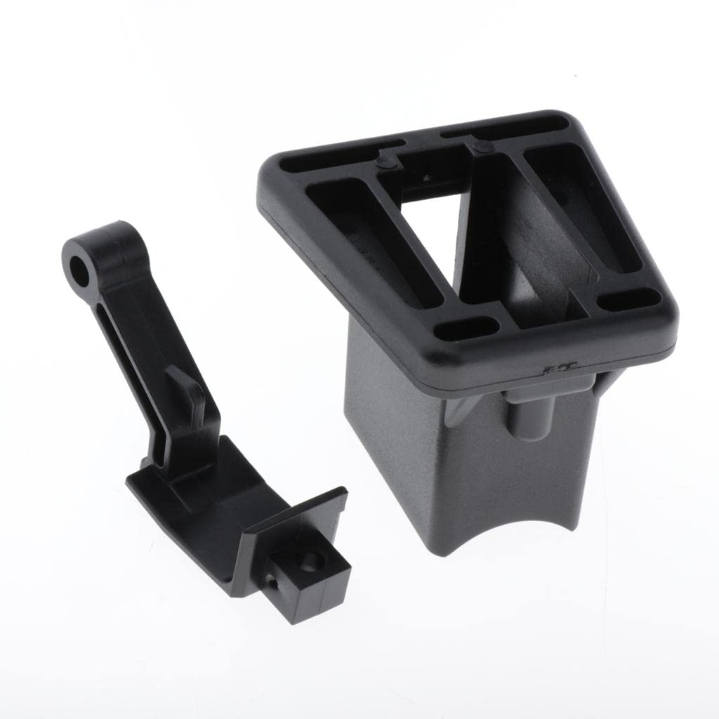 UJEAVETTE® Folding Bike Front Carrier Block Bracket Adapter Cage Mount for Brompton