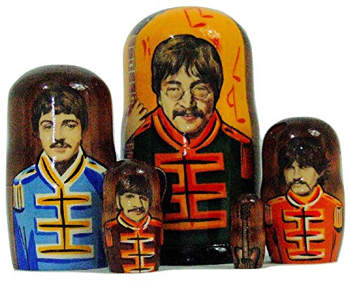 the beatles nesting dolls