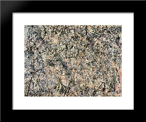 Number 1 (Lavender Mist) 20x24 Framed Art Print by Pollock, Jackson