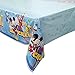 Unique Mickey Roadster Plastic Party Table Cover, 54