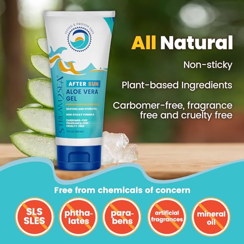 STREAM 2 SEA Soothing Aloe Vera Gel for Sunburn Relief