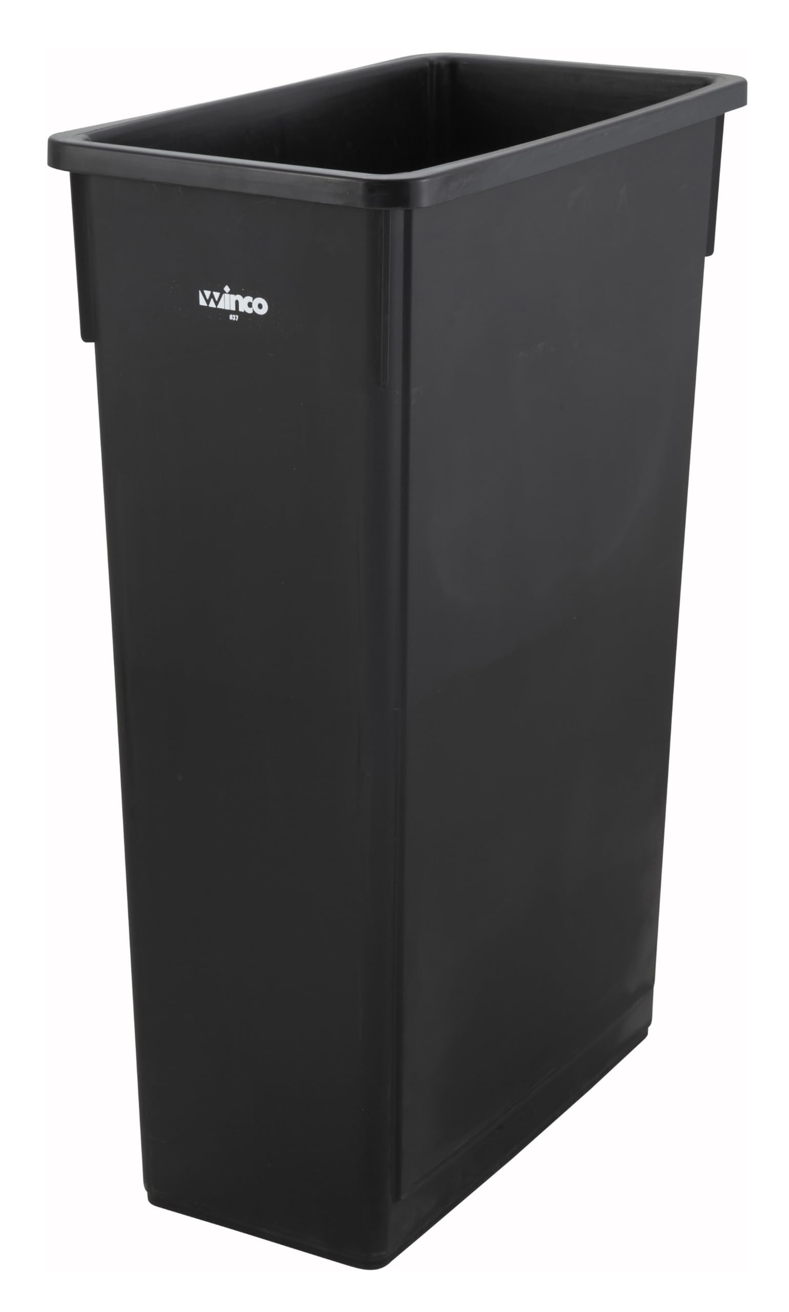 Amazon.com: Winco Slender Trash Can, 23-Gallon, Black : Home & Kitchen