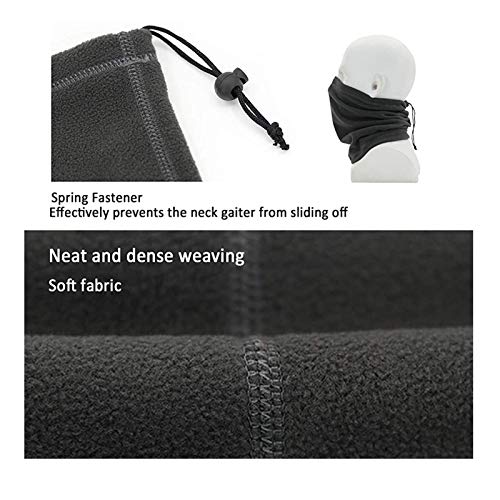 TaimeiMao 2Pcs Scaldacollo Pile Moto,Scaldacollo