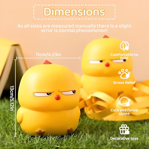 Stressball，Suuwwn Squishy Anti Stressball Squishies Anti Stress Squeeze Spielzeug für Kinder und Erwachsene Figur Stretch-Spielzeug Fidget Toys