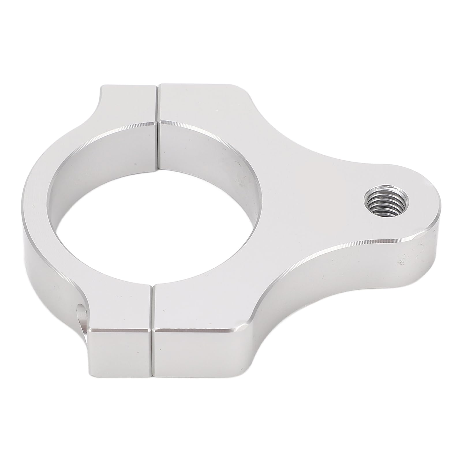 Jadeshay Fourche d'Amortisseur de Direction, 41mm Support de Fourche Moto en Alliage d‘Aluminium, Réduction des Vibrations, Fixation Universelle pour Fourche de Moto