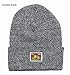 Ben Davis Beanie Unisex Mens Cuffed Knit Beanie Hat Double Layered Winter Cap[Merled Black,One Size Fit Most]