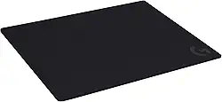 Mouse Pad Grande de Tecido com Base Antiderrapante Logitech G740 Otimizado para Jogos e com Superfície de Atrito Moderado