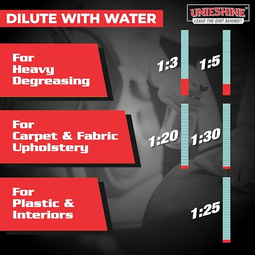 Image of Heavy Duty Degreaser for Car & Bike Engine Parts - Oil, Grease & Grime Remover, Fast-Acting Multi-Surface Cleaner (1L Concentrated)