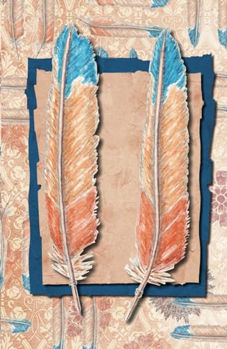 Journal de notes Boho Feathers Willow Lane Notebook 8 aux finitions élégantes