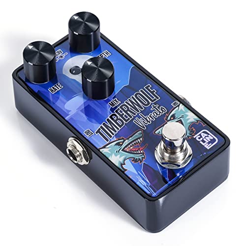 Caline Mini Guitar Vibrato Pedal G006 G Series Traditional Vibrato Effect Sound Processor For Electric Guitar Bass, Digital Circuit Design #TOP20