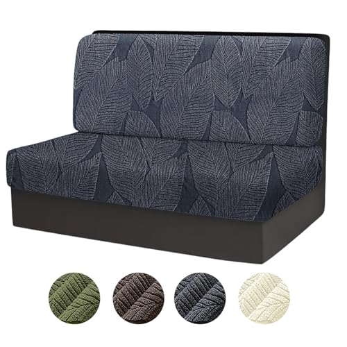 Fundas de cojín para caravana lavables y elásticas: protector de asientos gris oscuro 3