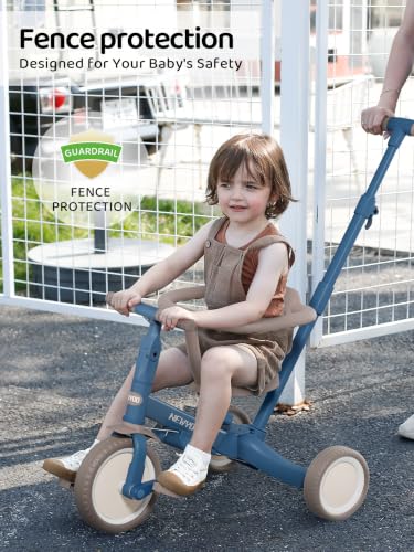 Image of newyoo TR008 5-in-1 Tricycle for Toddlers 1-3, Toddler Bike, Birthday Gifts