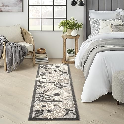 Nourison Home Aloha Beige 2' x 6' Area Rug -