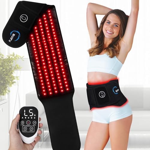 CRUIFU Red Light Therapy Belt with Partition Control, Remote Control