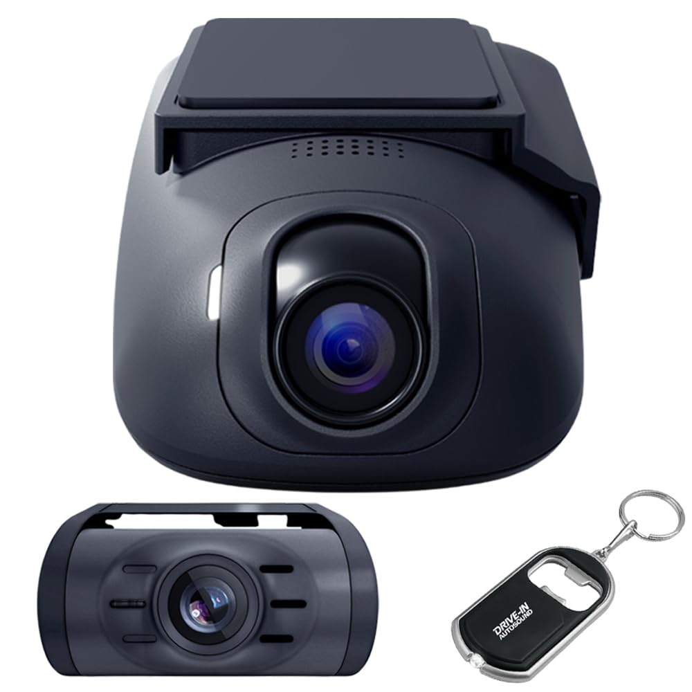 DroneMobile XC-LTE 2K QHD 1440p 30fps Dash Cam with XC-RC1 Rear Camera - Ideal for Car Security and Surveillance