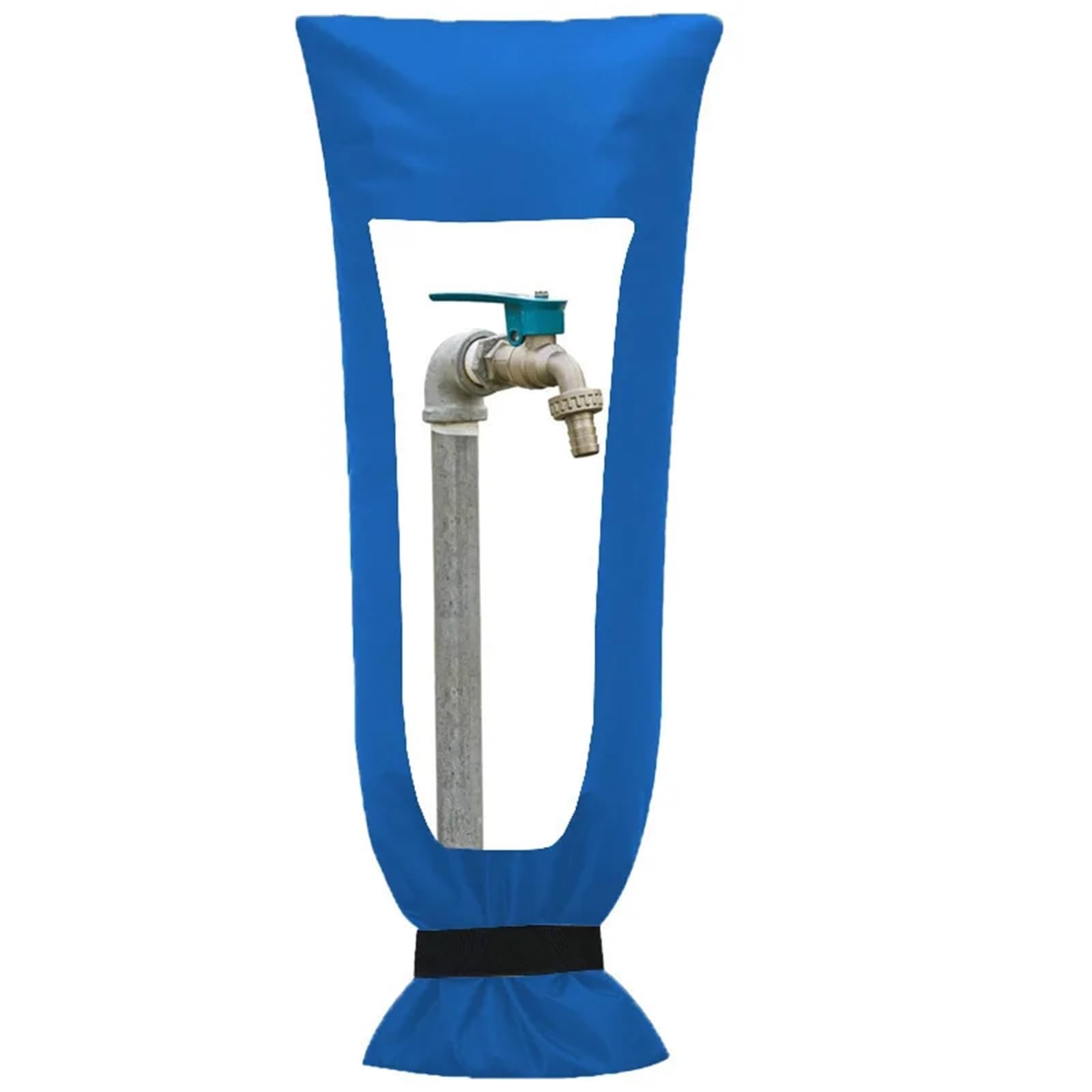 ZQFHSX Outside Tap Covers for The Winter, Outdoor Faucet Cover 2 pcs Multicolor 51x20cm(Blue)