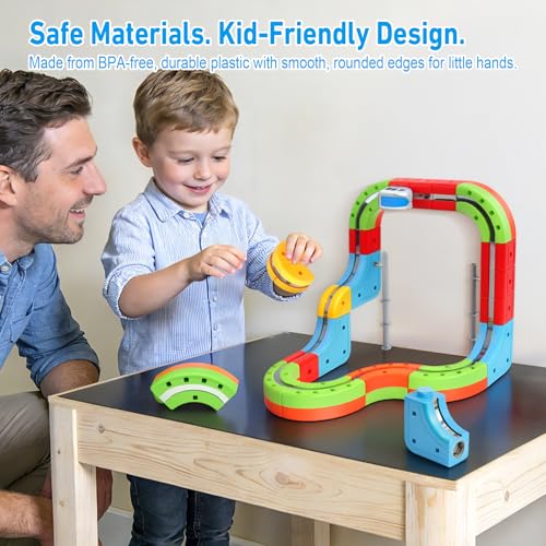 50% Off Magnetic Train Set for Kids with Vertical Climb - Image 7