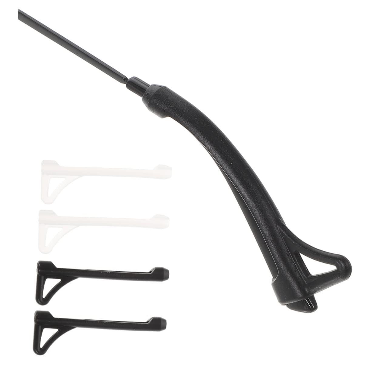 OSALADI Étui à Lunettes Anti-chute Lunettes Oreille Titulaires Porte- Antidérapants Coussin D'oreille Pour Manchon De Crochet à Gel De Silice