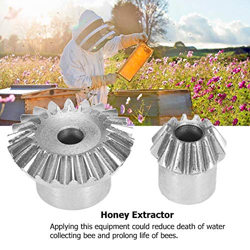 MAGT Honigschleuder Honig-Extractor-Gang, Edelstahlgetriebe mit Schrauben und Schraubenschlüssel-Set for Honigschleuder… – Bild 5
