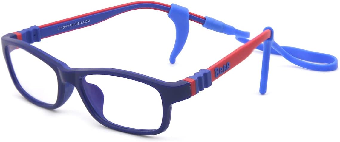 FindMyReader Blue Light Blocking Glasses for Kids, Boys & Girls modern Frame, Computer, Gaming, TV Glasses