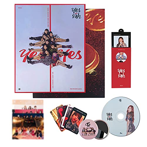 TWICE 6th Mini Album - YES OR YES [ C ver. ] CD + Photobook + Photocards + Yes or Yes Card