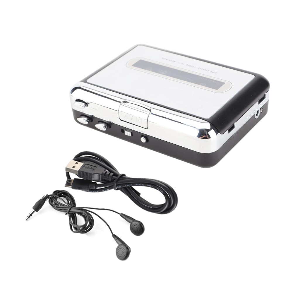 Draagbare USB-cassettespeler en digitaliseerapparaat voor