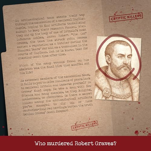 Cryptic Killers Unsolved Murder Mystery Game miniatura 2