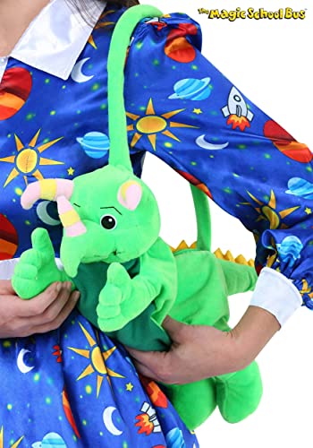 Fun Costumes Magic School Bus Liz Lizard Green Polyester Cartoon Purse2