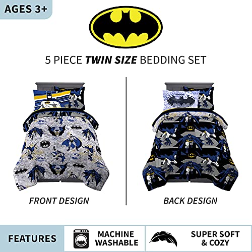 image for Franco Kids Bedding Super Soft Comforter and Sheet Set with Sham, 5 Pi